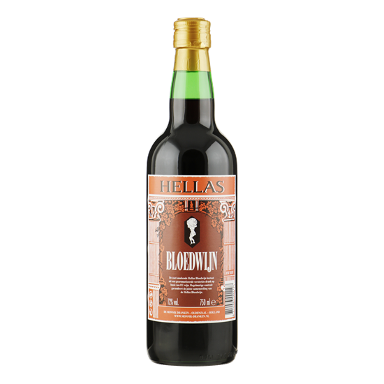 HELLAS Kruiden Bloedwijn 0,75 ltr