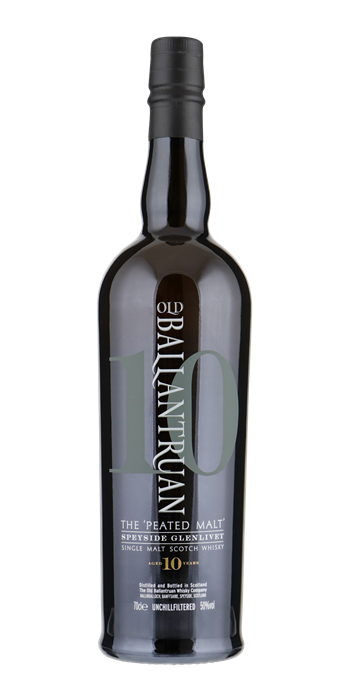 OLD BALLANTRUAN 10YO Speyside Single Malt Peated 0,70 ltr.