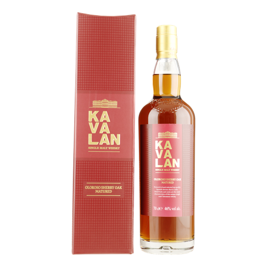 KAVALAN Single Malt Oloroso Sherry Oak Matured 0,70 ltr.
