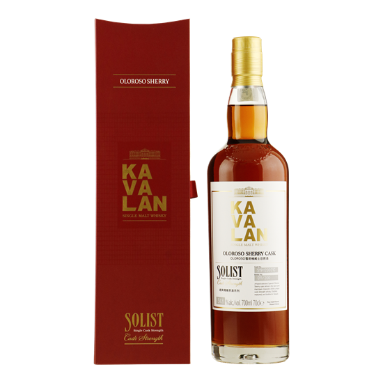 KAVALAN Single Malt Whisky Oloroso Sherry Cask Solist 0,70 l