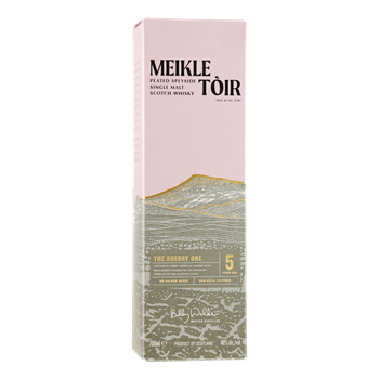 MEIKLE TOIR 5YO The Sherry Peated Speyside Single Malt 0,70l