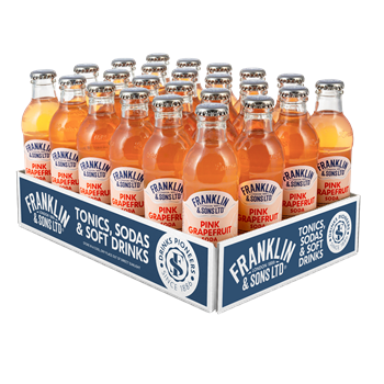 FRANKLIN & SONS Pink Grapefruit Soda 24x20cl
