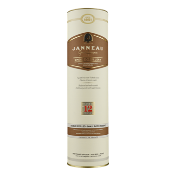 JANNEAU Armagnac 12YO Single Distillery 0,70 gifttube