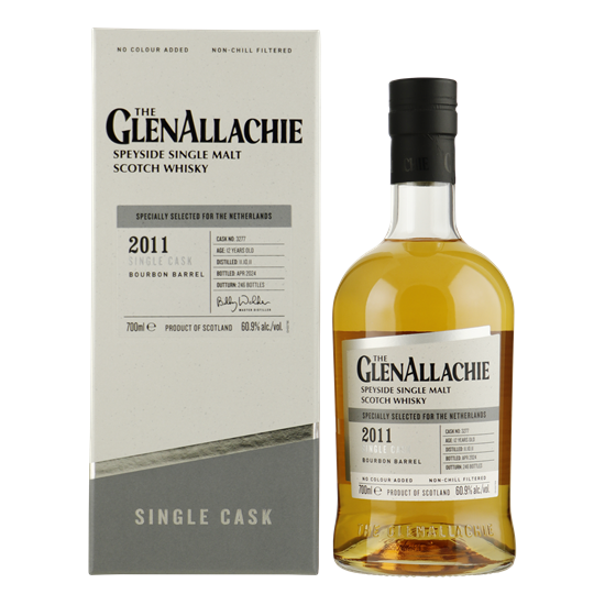 GLENALLACHIE 12YO Single Cask Bourbon Barrel - NL 0,70 ltr