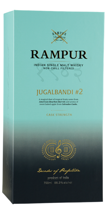 RAMPUR Jugalbandi Calvados Small Batch 56,3% 0,70 ltr