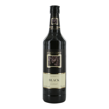 EXCELLENT COCKTAIL Black 14,5% 0,70 ltr.