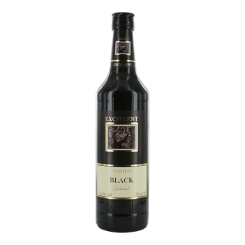 EXCELLENT COCKTAIL Black 14,5% 0,70 ltr.