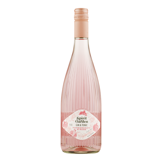 SPIRIT GARDEN 7,3% Pomegrante Rose Gin & Tonic 0,75 ltr