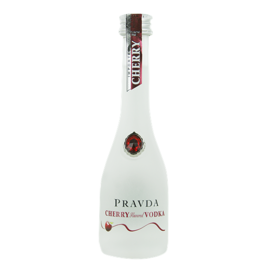 PRAVDA Cherry Vodka miniatuur