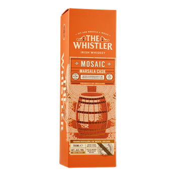THE WHISTLER SG Mosaic Marsala Cask Irish Whiskey 0,70 ltr