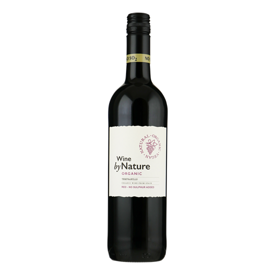 WINE BY NATURE Tempranillo Organic-zonder sulfiet