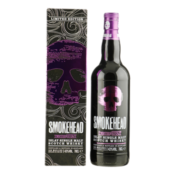 SMOKEHEAD Twisted Stout Islay Single Malt Whisky 43% 0,70ltr