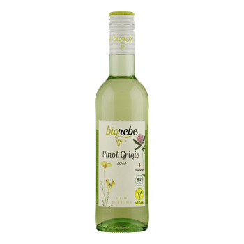 BIOREBE Pinot Grigio 0,25 ltr IGP Italia (BIO)