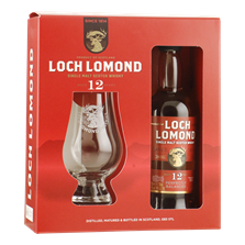 LOCH LOMOND 12YO Giftpack 0,20ltr + glas