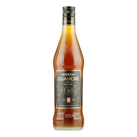 RON MIEL Arehucas Guanche honing rum 0,70 ltr
