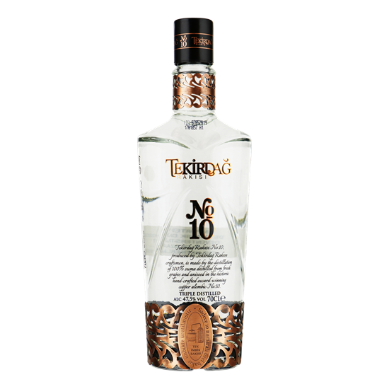 TEKIRDAG Rakisi NO.10 0,70 ltr.47,5%