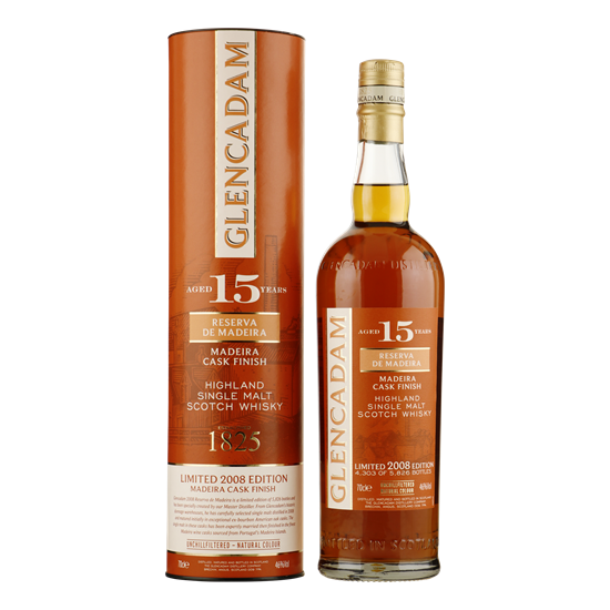 GLENCADAM 15YO Madeira Cask Finish 2008 0,70 ltr