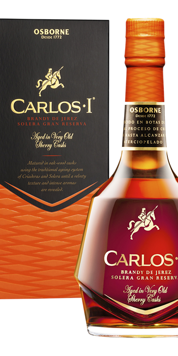 CARLOS I Brandy de Jerez Solera Gran Reserva 40%