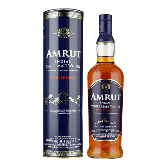 AMRUT Cask Strength Indian Single Malt Whisky 61,8% 0,70 ltr