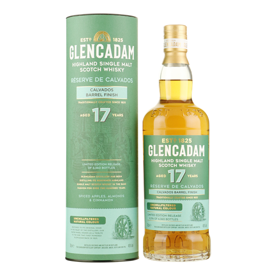 GLENCADAM 17YO Calvados Cask Finish 2008