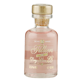 FILLIERS Pink Dry Gin 28 miniatuur