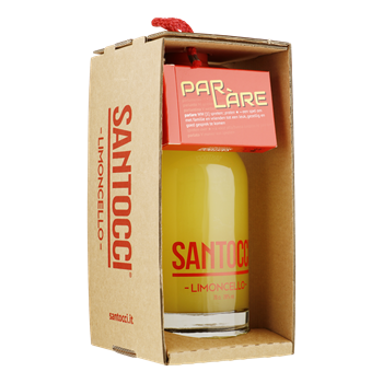 SANTOCCI Limoncello in giftbox + parlare 0,70 ltr