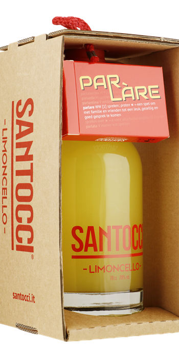 SANTOCCI Limoncello in giftbox + parlare 0,70 ltr