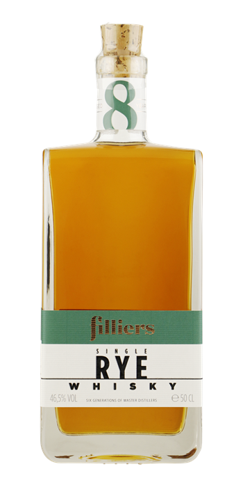 FILLIERS Single Rye Whisky 8YO 46,5% 0,50 ltr