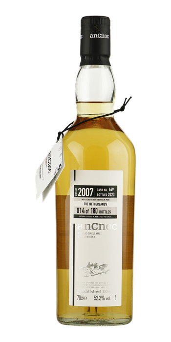 ANCNOC 15YO 2007 Single Cask Netherlands Cask Strength