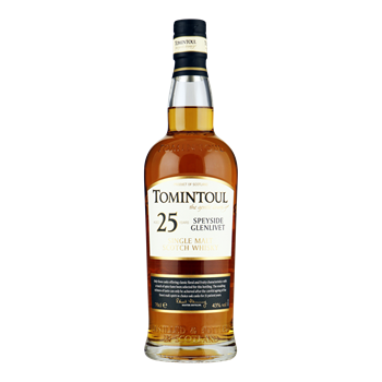 TOMINTOUL 25YO Speyside Single Malt Whisky 0,70 ltr