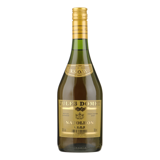 JULES DOMET Napoleon VSOP Brandy-type -matte fles-