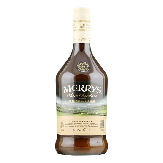 MERRYS White Chocolate Irish Cream Liqueur 0,70 ltr.