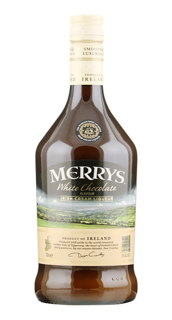 MERRYS White Chocolate Irish Cream Liqueur 0,70 ltr.