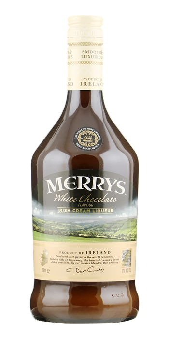 MERRYS White Chocolate Irish Cream Liqueur 0,70 ltr.