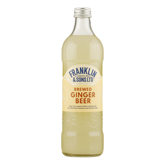 FRANKLIN & SONS Brewed Ginger Beer 8x50cl