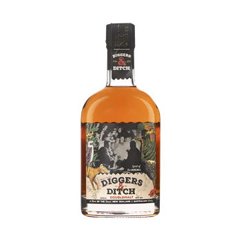 NEW ZEALAND Diggers & Ditch Double Malt whisky 0,50 ltr