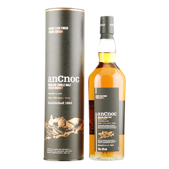 ANCNOC Sherry Cask Peated 43% 0,70 ltr