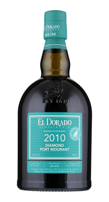 EL DORADO Diamond Port Mourant 2010 49,1% 0,70 ltr