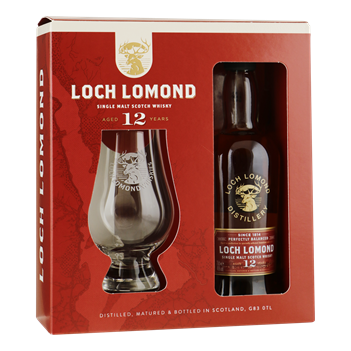 LOCH LOMOND 12YO Giftpack 0,20ltr + glas