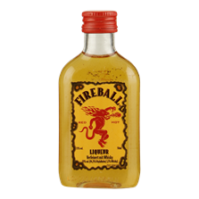 FIREBALL Cinnamon Whisky miniatuur PET-flesje (GER)