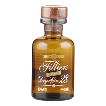 FILLIERS Dry Gin 28 miniatuur 5cl