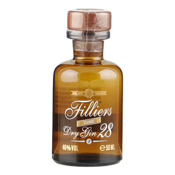 FILLIERS Dry Gin 28 miniatuur 5cl