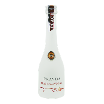 PRAVDA Peach Vodka miniatuur