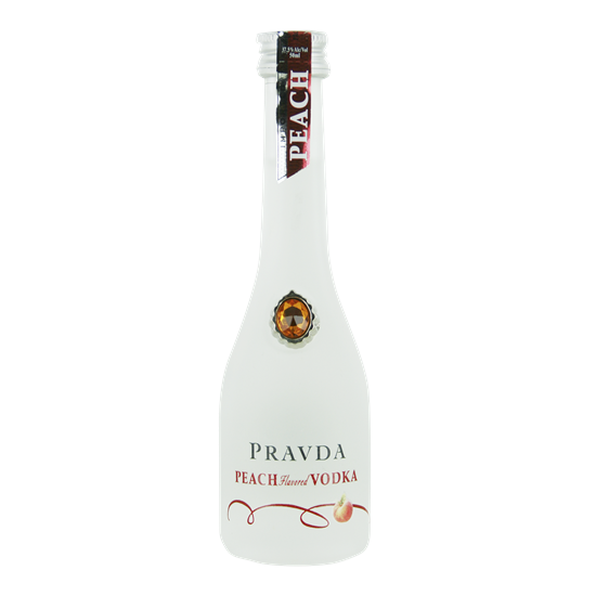 PRAVDA Peach Vodka miniatuur