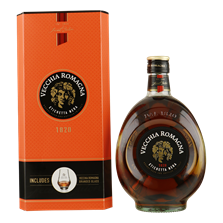 VECCHIA ROMAGNA Nera brandy giftpack + brandy glas