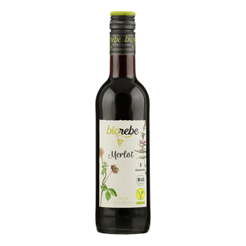 BIOREBE Merlot 0,25 ltr IGP Italia (BIO)