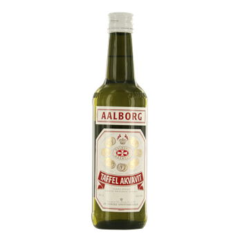 AALBORG TAFFEL Akvavit 45% -halve fles 0,35 ltr.