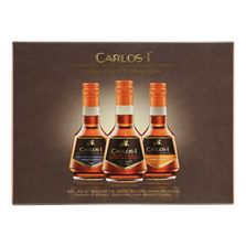 CARLOS I Miniset 3x5cl Regular/Amontillado/PedroXimenez