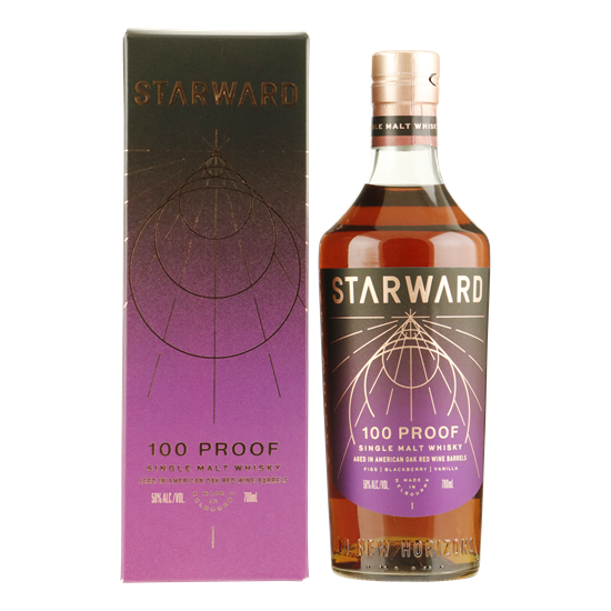 STARWARD 100 Proof Single Malt Australian Whisky 0,70 ltr