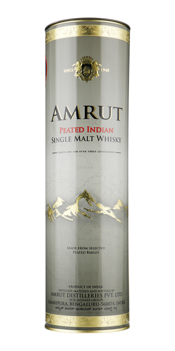 AMRUT Peated Indian Single Malt Whisky 46% 0,70 ltr.